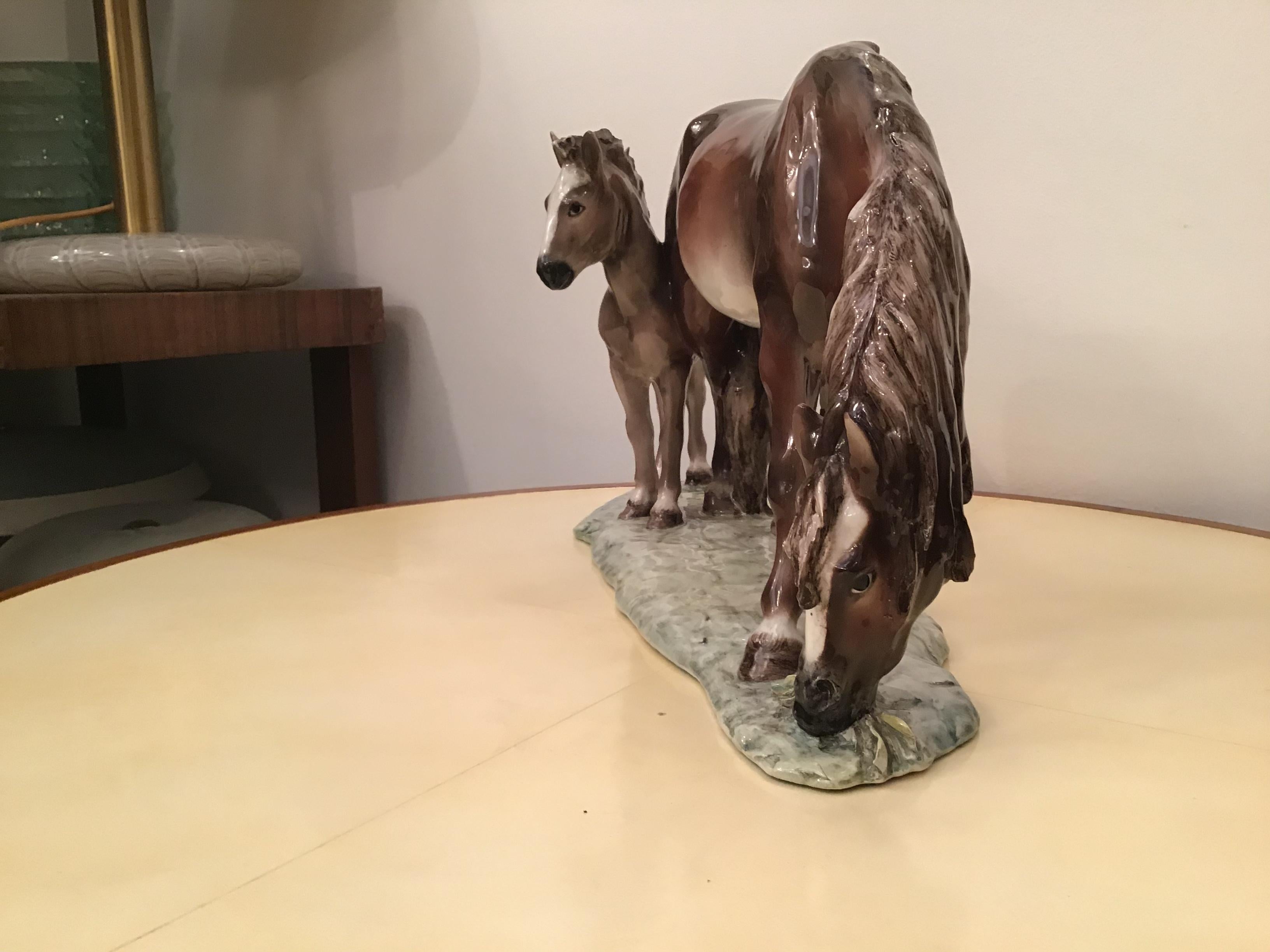 Horses en céramique Guido Cacciapuoti, 1940 en vente 5