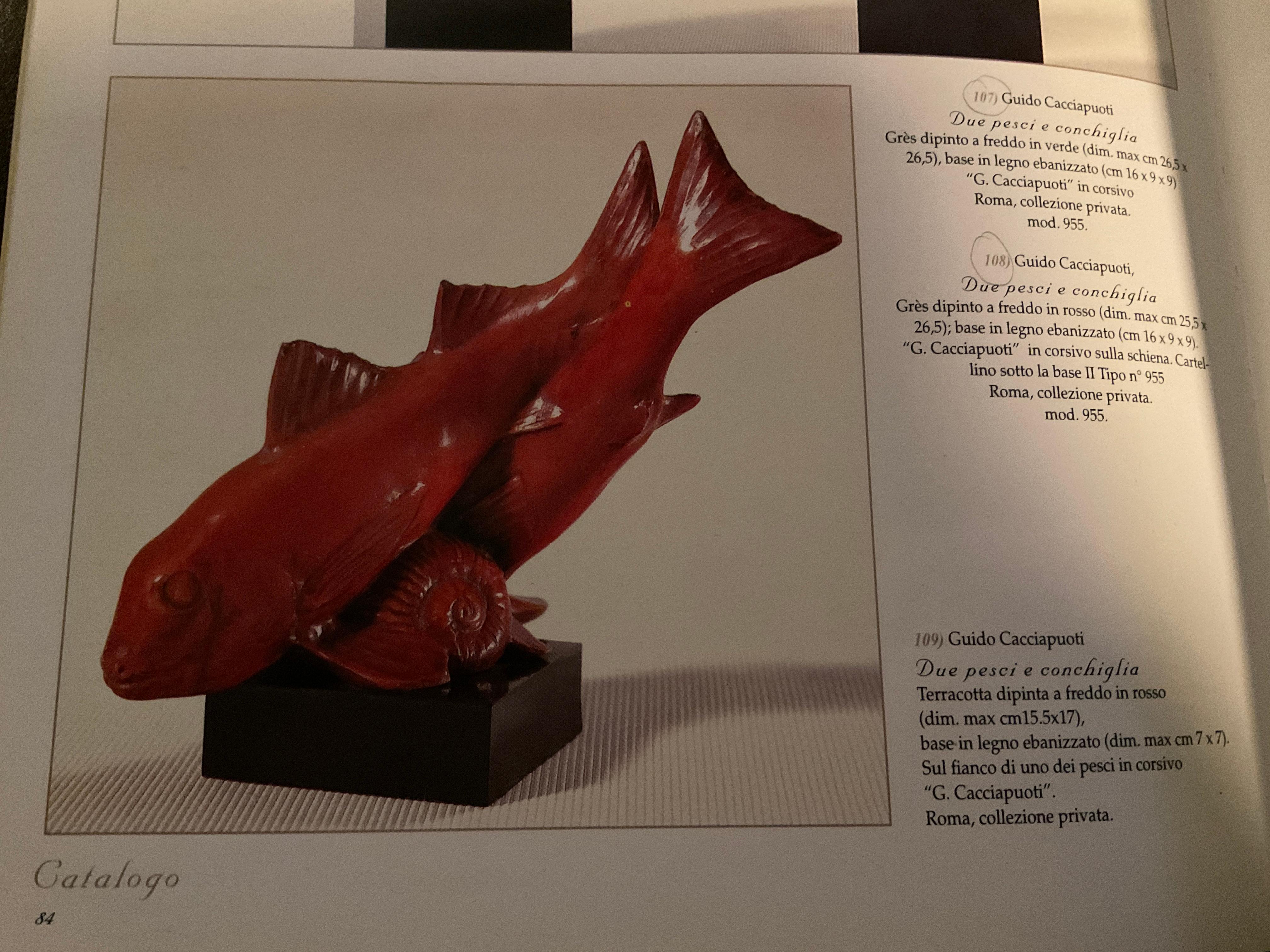 GUIDO CACCIAPUOTI - Grés d’arte - Made in Italy 1940. in vendita 9