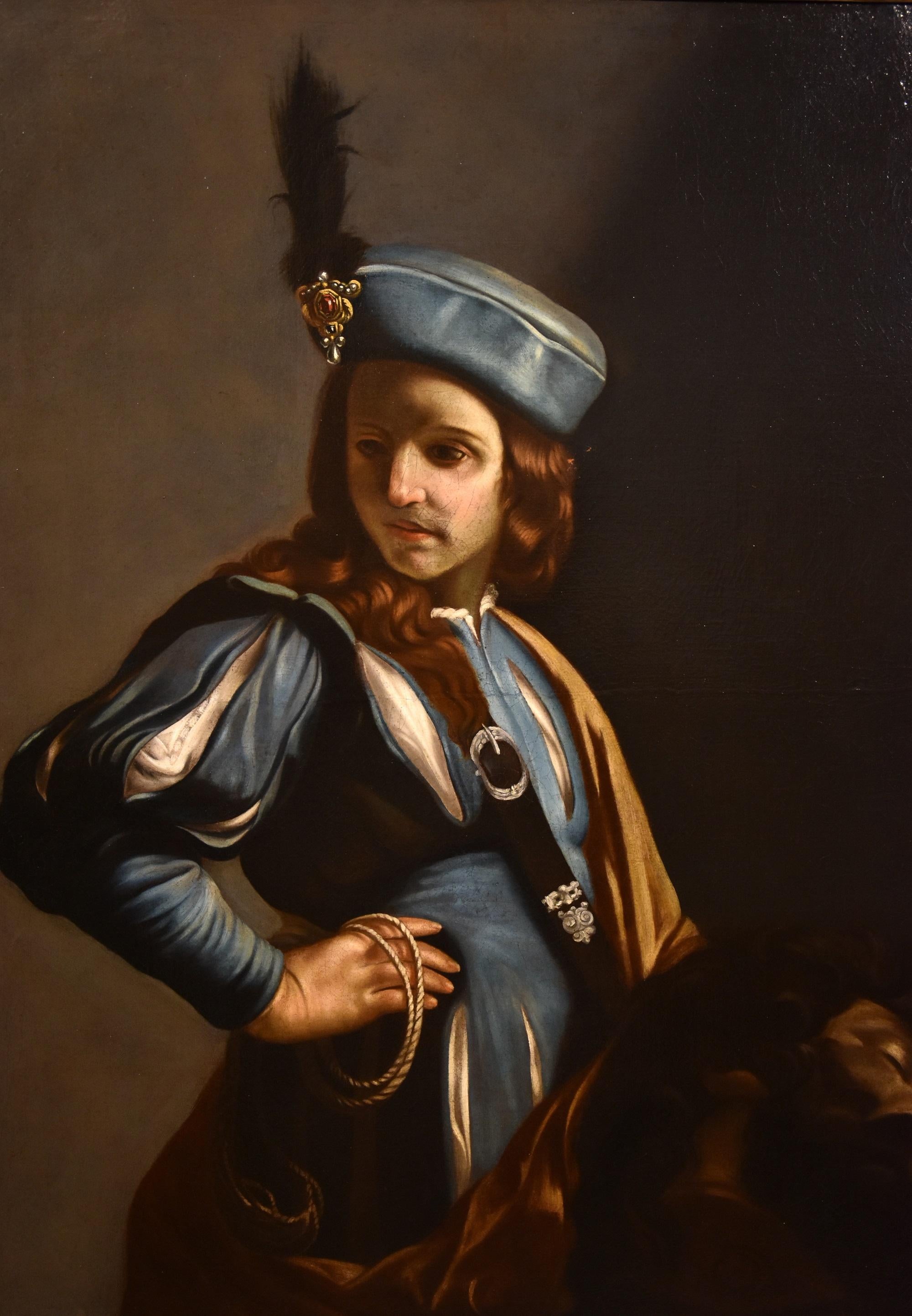 David Goliath Cagnacci Paint Oil on canvas Old master 17th Century Italian Art For Sale 3
