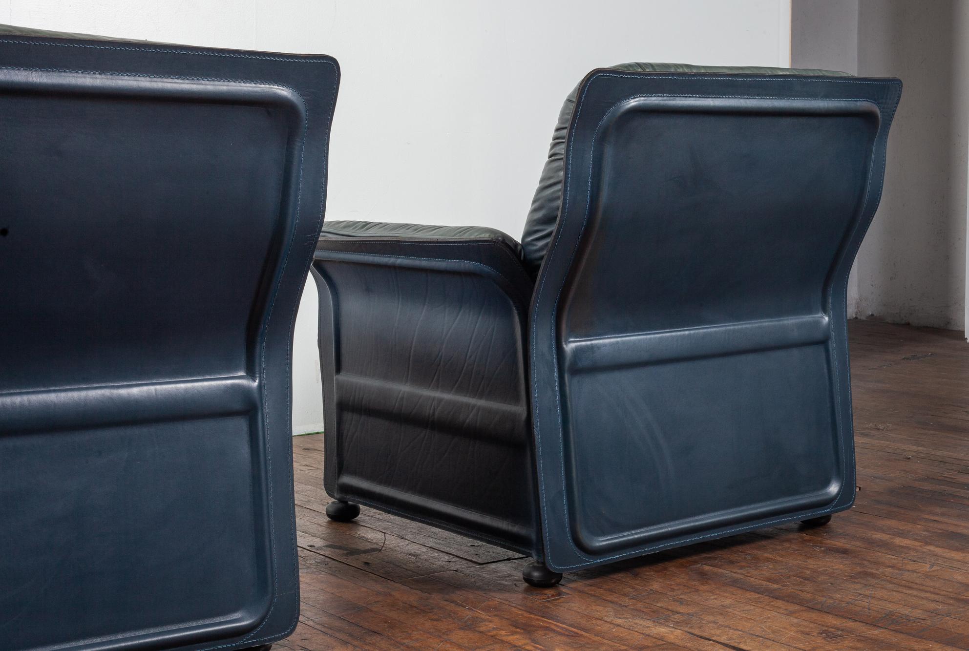 Guido Faleschini pour I4 Mariani Meteora Club Chairs en vente 3