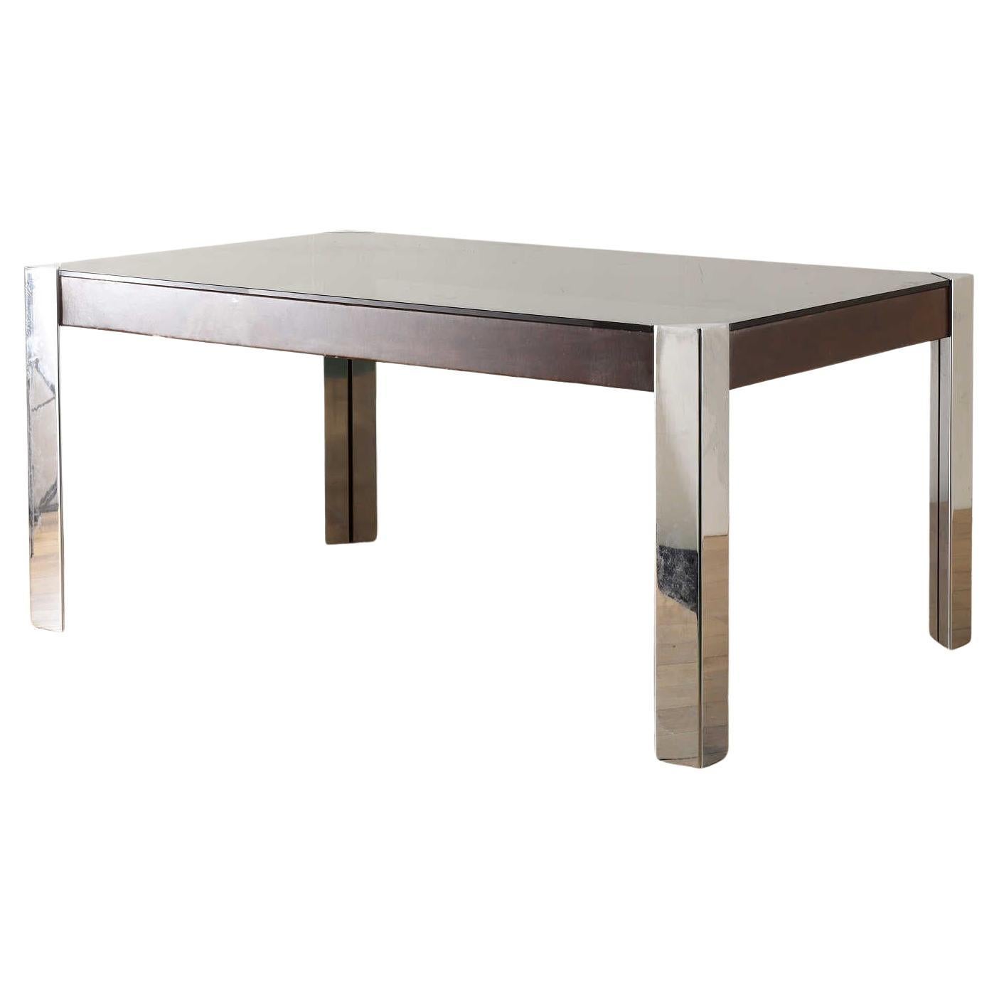 Guido Faleschini Glass Table For HERMES 1970's For Sale