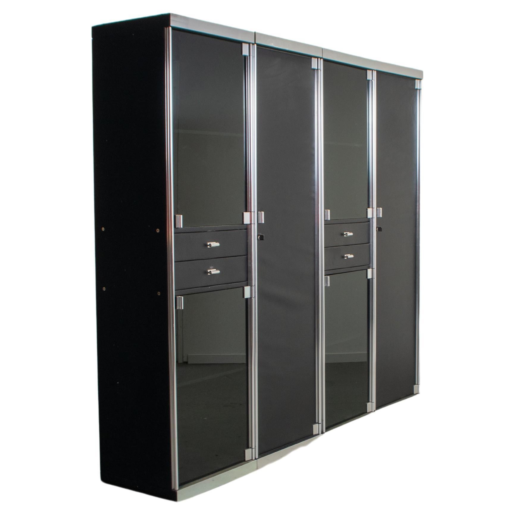 Guido Faleschini made by i4 Mariani modular storage cabinet For Sale