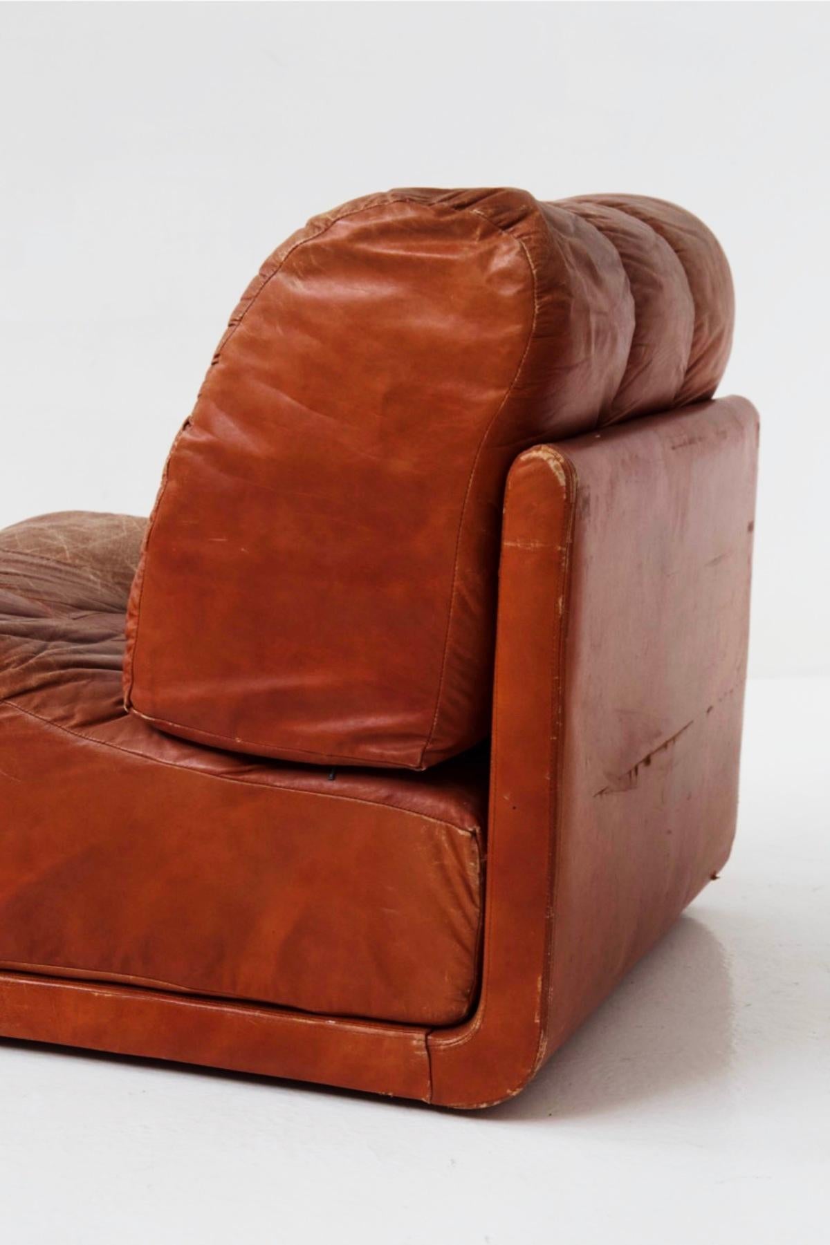 Leather Guido Faleschini Pace Collection Armchairs for Mariani