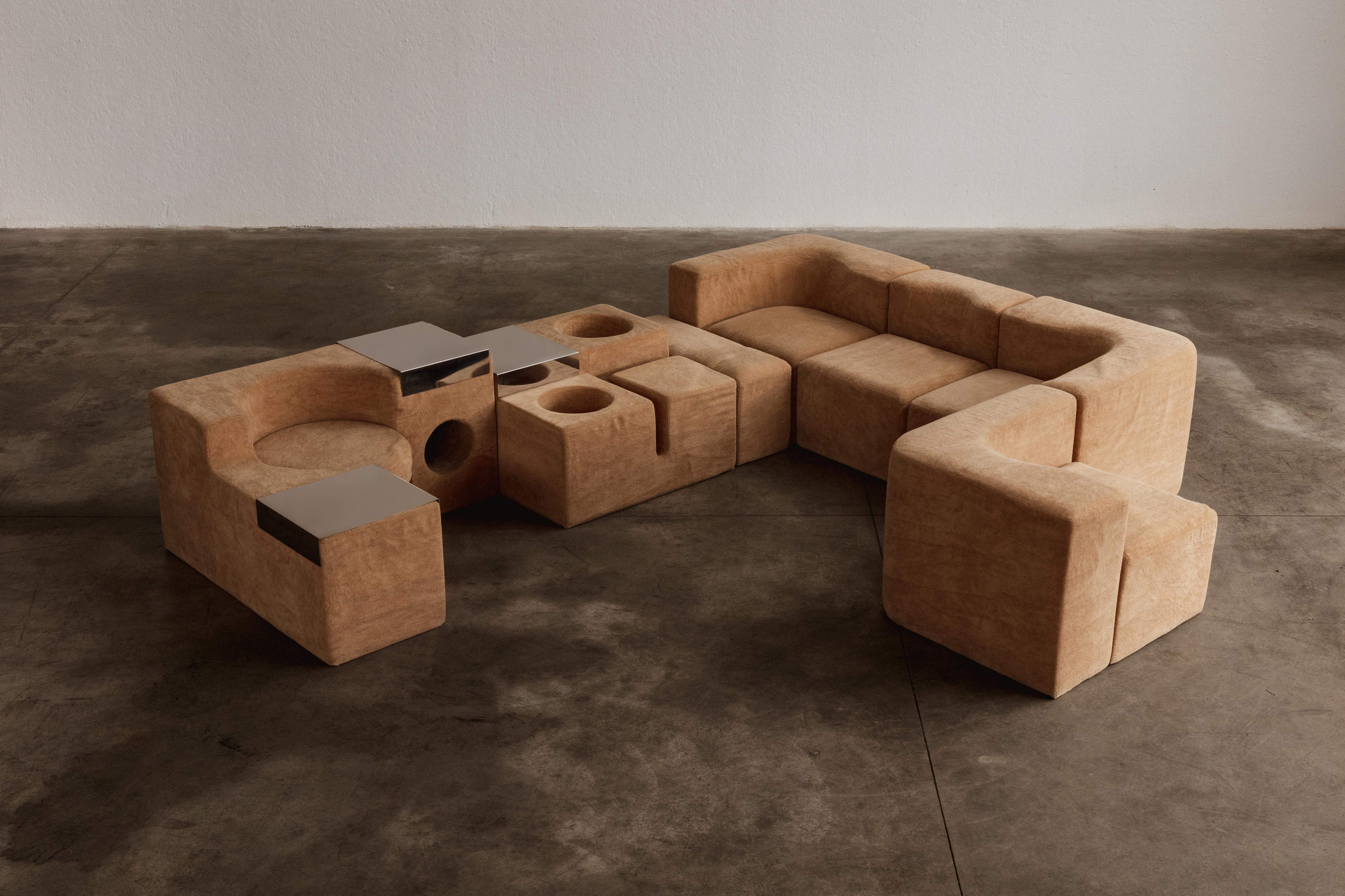 Guido Faleschini “Teorema” Modular Sofa for Mariani, Italy, 1974

Guido Faleschini designed this rare modular sofa as a part of the 