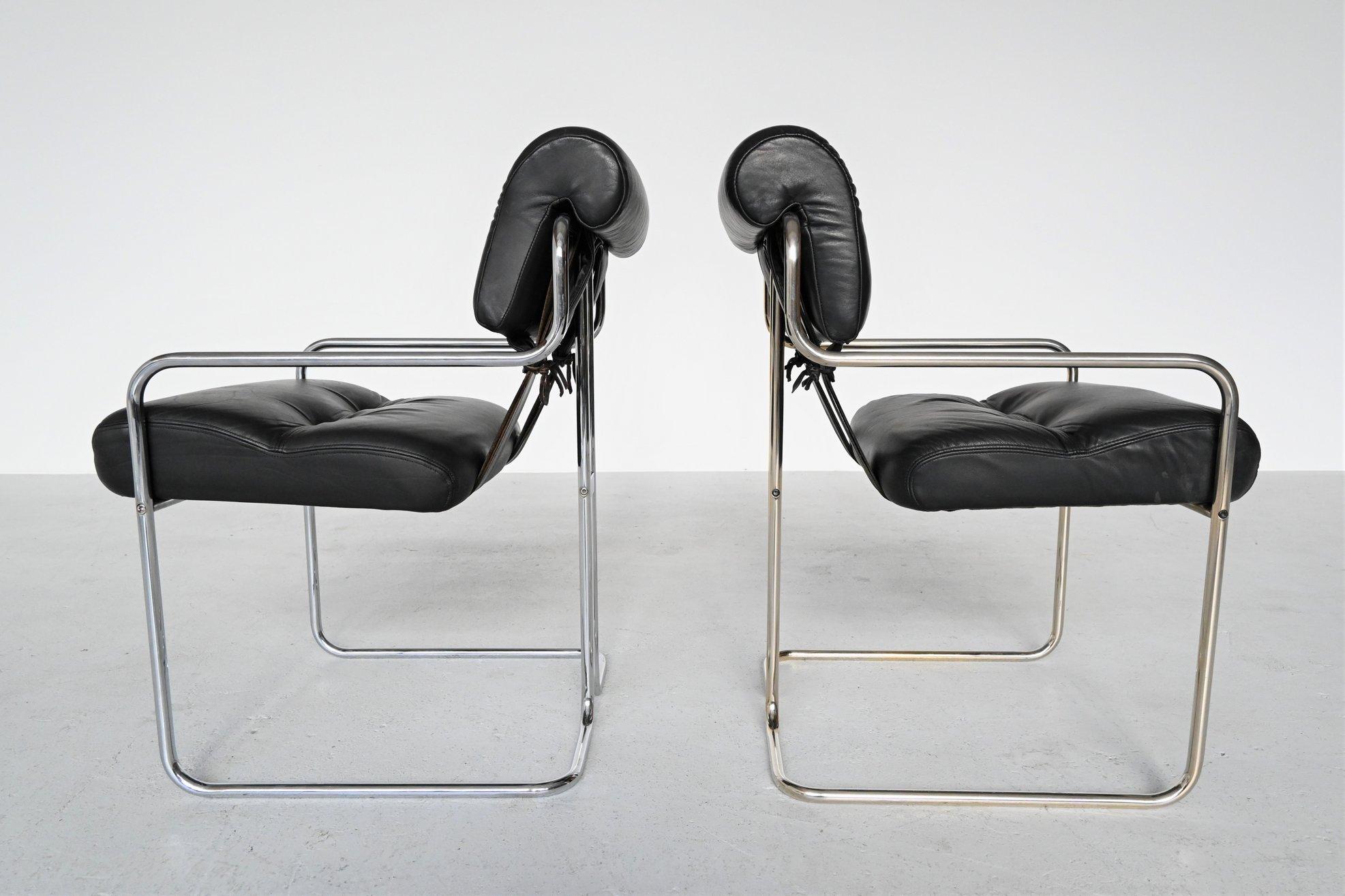 Guido Faleschini Tucroma Dining Chairs i4 Mariani, Italy, 1970 6