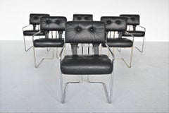Guido Faleschini Tucroma Dining Chairs i4 Mariani, Italy, 1970