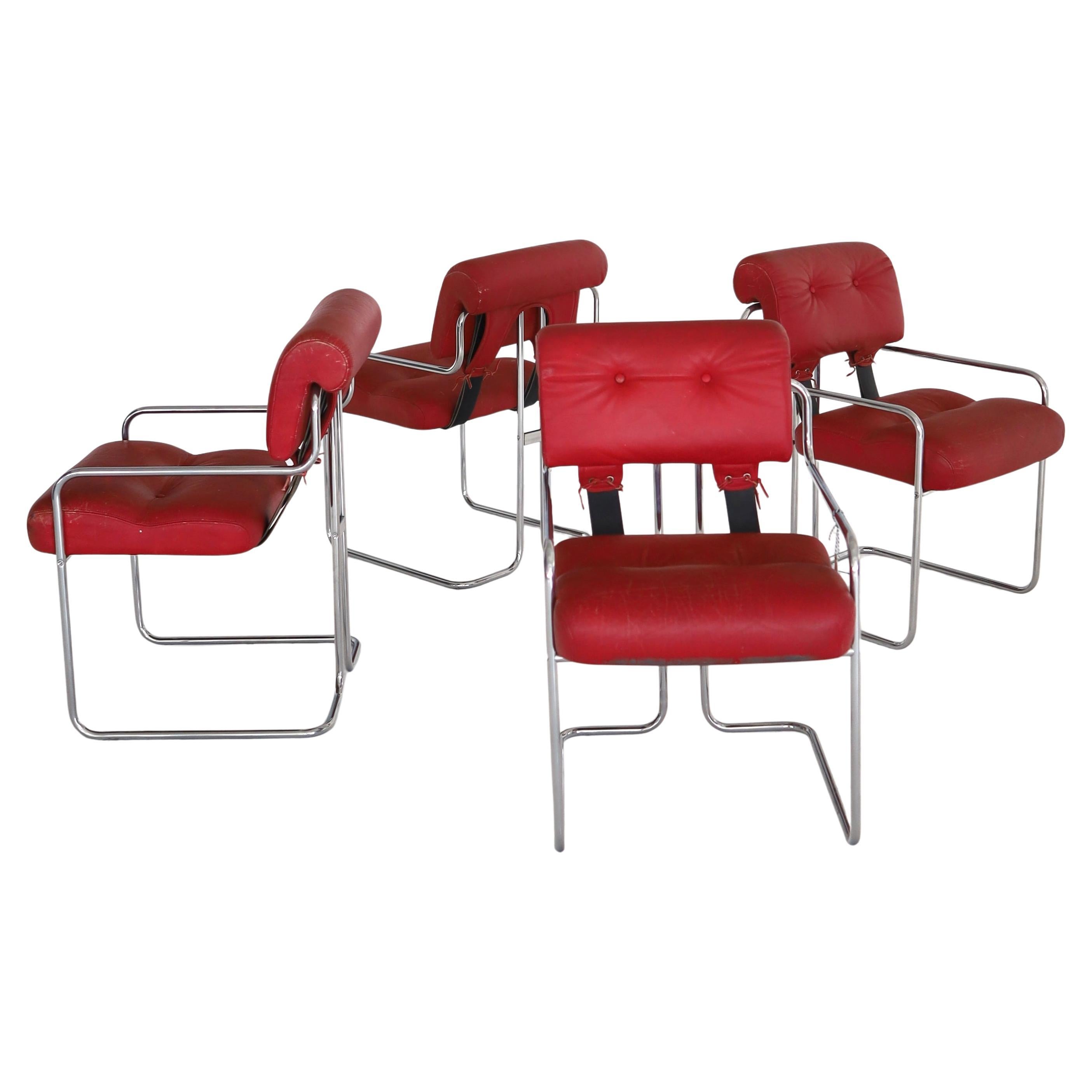 Guido Faleschini “Tucroma” Dining Chairs, set of four en venta
