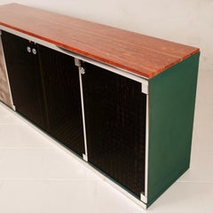Guido Falsechini Hermès Marble and Leather Sideboard for i4 Mariani 1970