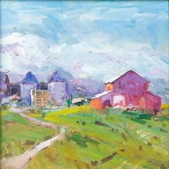"The Red Barn" Rural Landscape