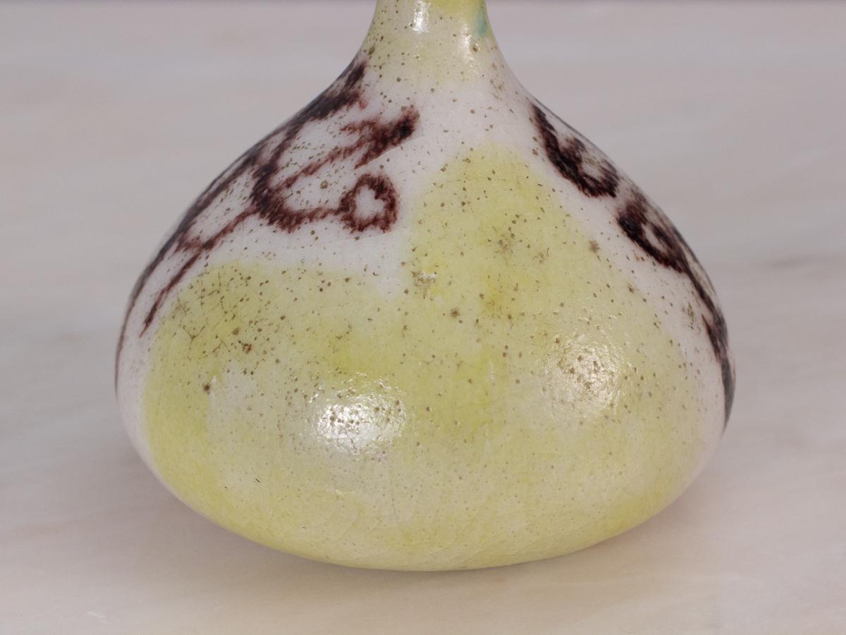 Grès porcellanato Vaso per boccioli Guido Gambone in vendita
