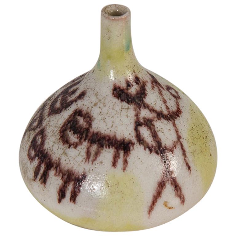Guido Gambone Bud Vase For Sale