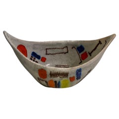 Guido Gambone Ceramic Decorative Cup Vide-Poches 1950's
