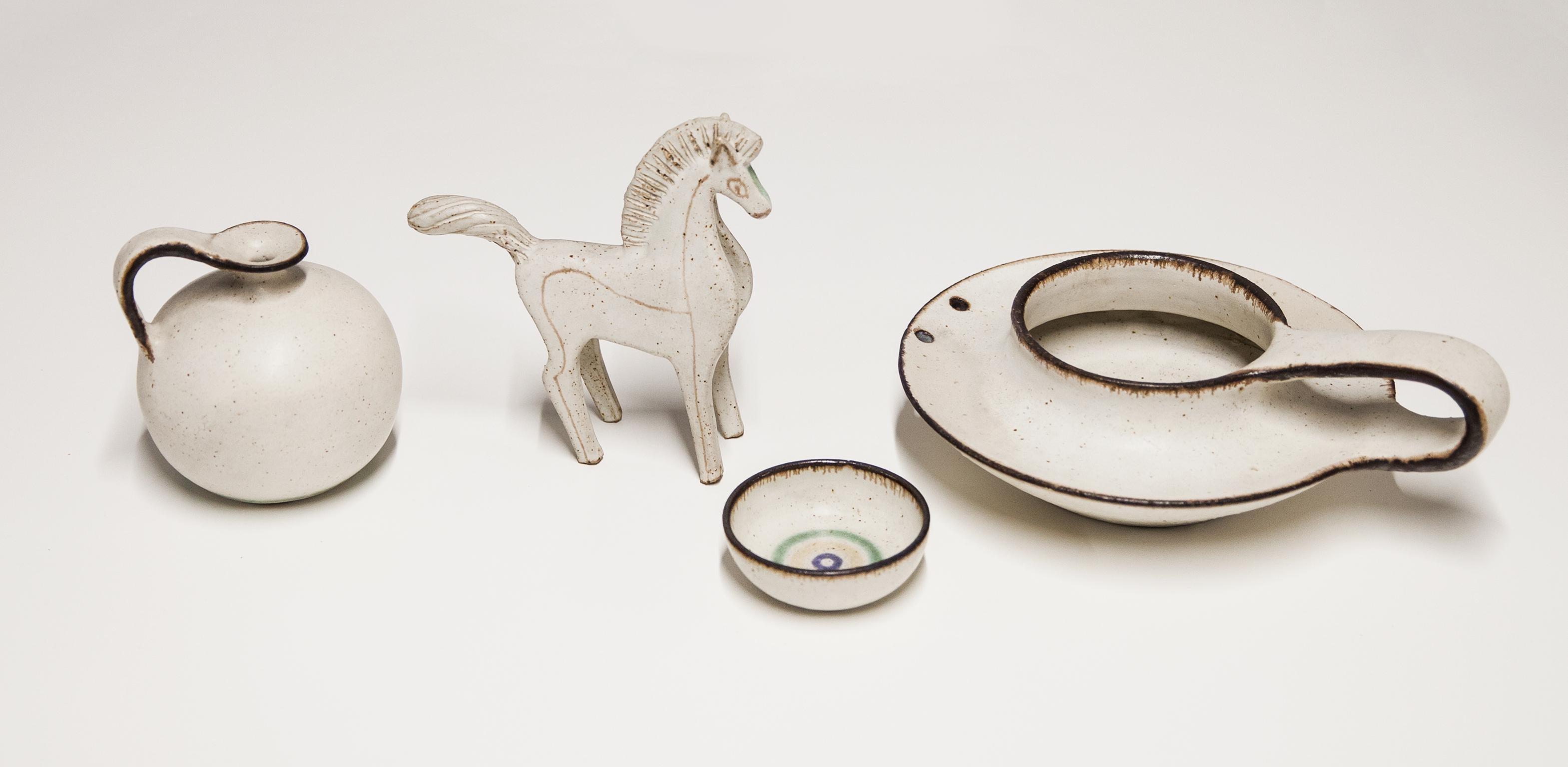 Ceramic Bruno Gambone Horse