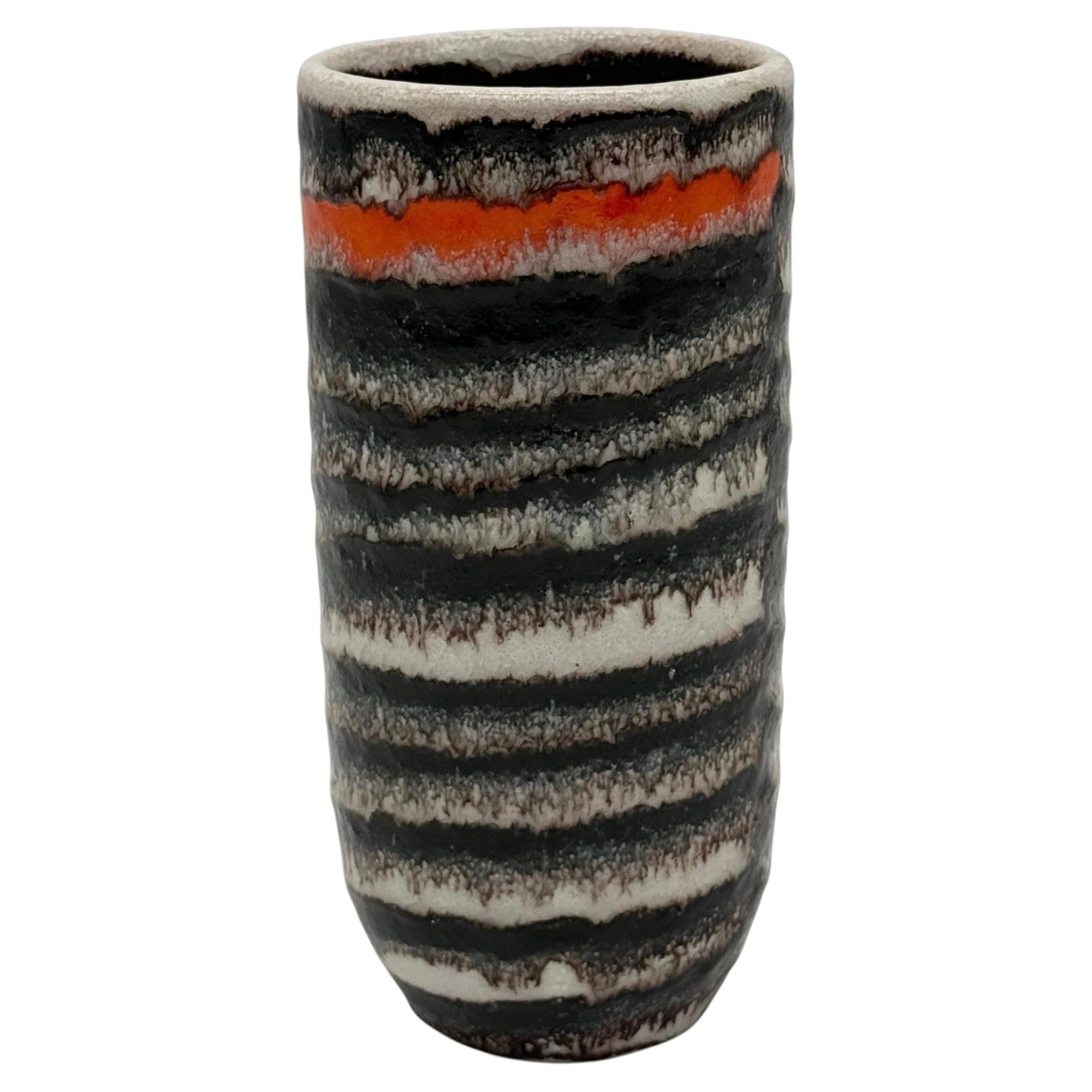 Vaso in ceramica di Guido Gambone, metà del secolo scorso, Italia