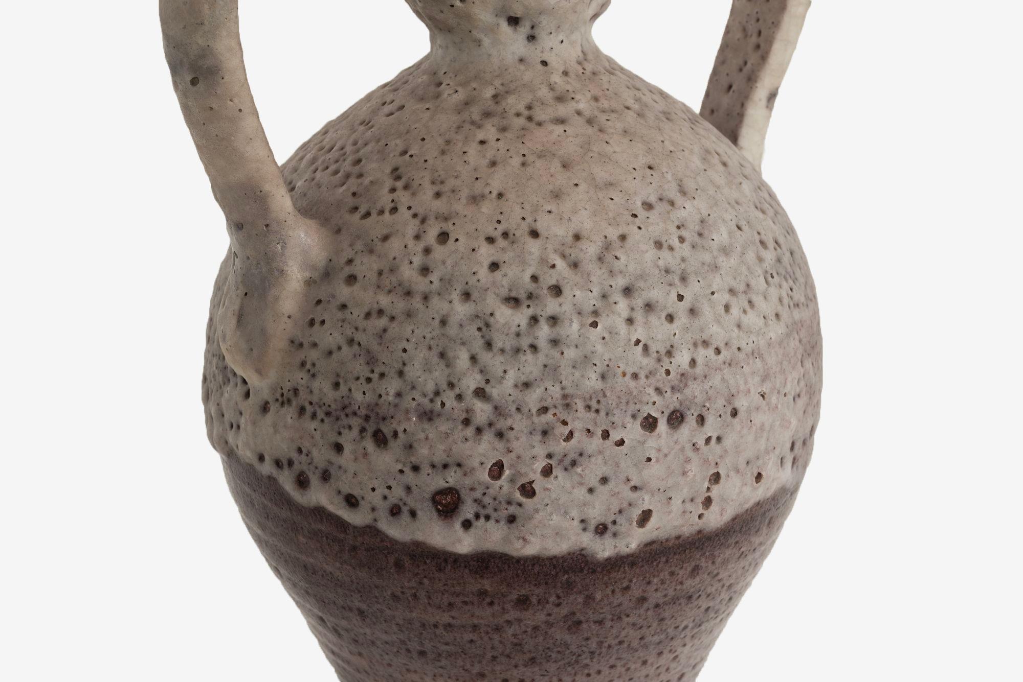 Mid-Century Modern Guido Gambone Jug Form Table Lamp Italy 1955 For Sale