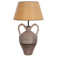 Guido Gambone Jug Form Table Lamp Italy 1955