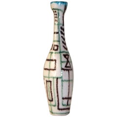 Guido Gambone, Bottle, Ceramic, Italy, circa 1960