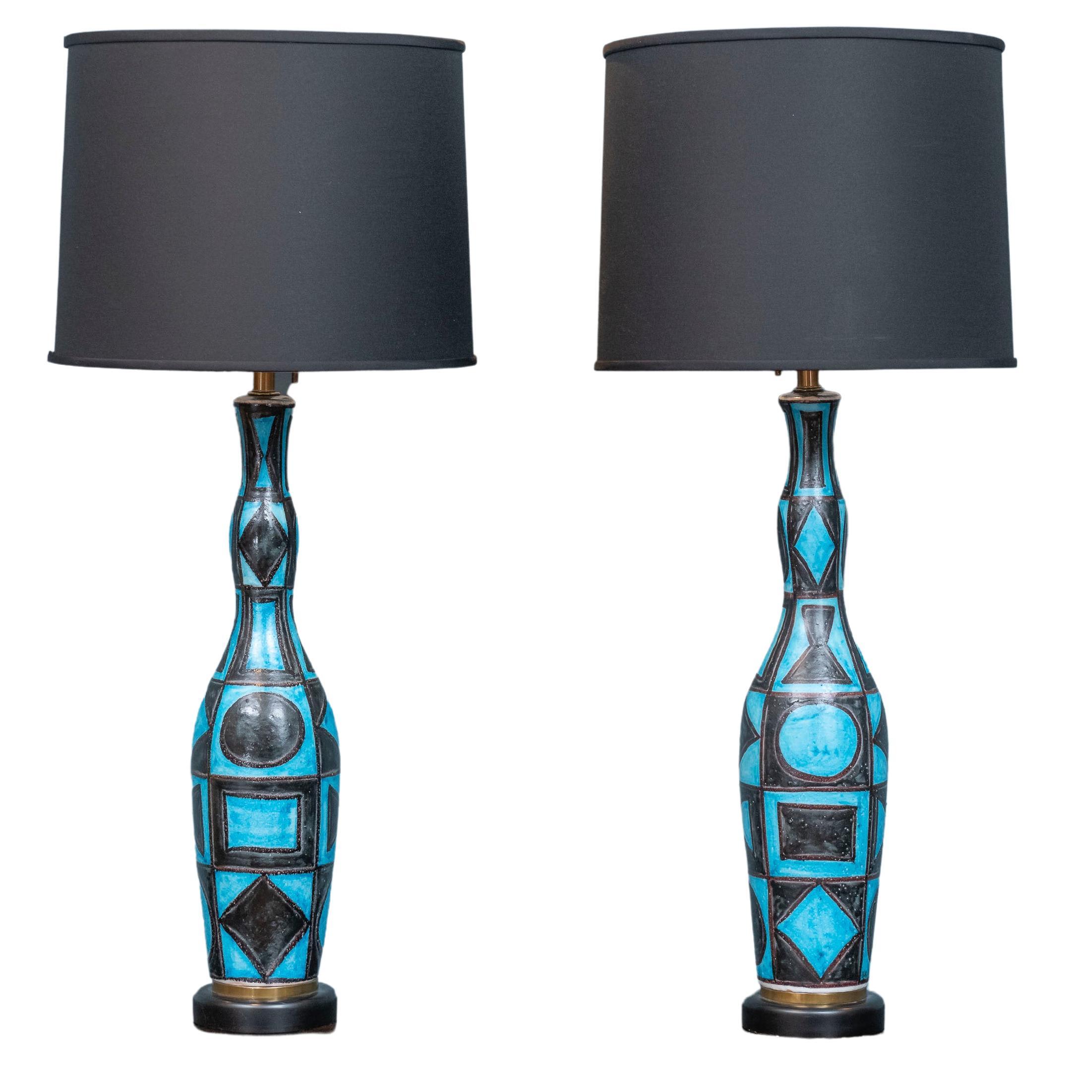 Guido Gambone Table Lamps For Sale