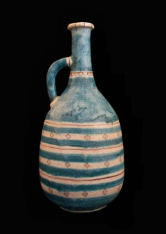 GUIDO GAMBONE, VIETRI, Monumental Glazed Ceramic Vessel, Italy, Circa 1950's