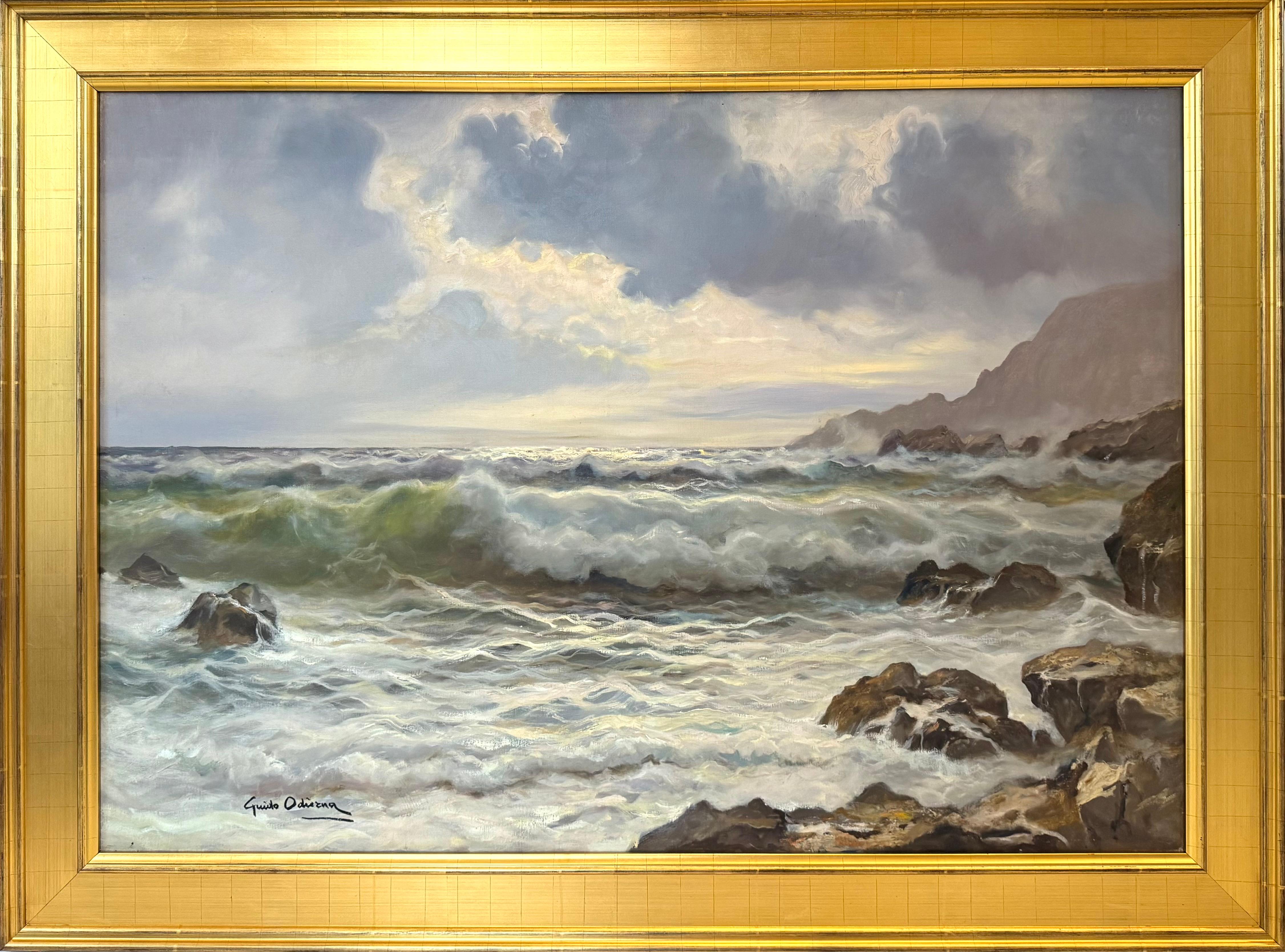 “Crashing Surf, Capri” For Sale 4