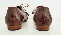 Guido Pasquali Derby's Python Shoes - Size 40 (EU)
