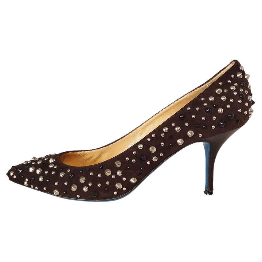 Guido Pasquali Studs décolleté size 39 For Sale