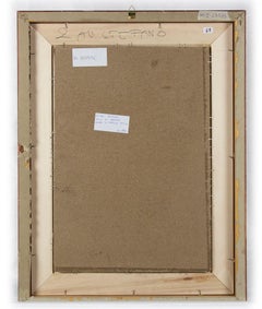 Porträt einer Frau – Original-Ölgezeichnung  von G. Peyron - Mitte des 20. Jahrhunderts