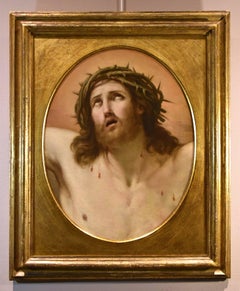 Ecce Homo Reni 17th Century Paint Oil on canvas Old master Religious Jesus Italy