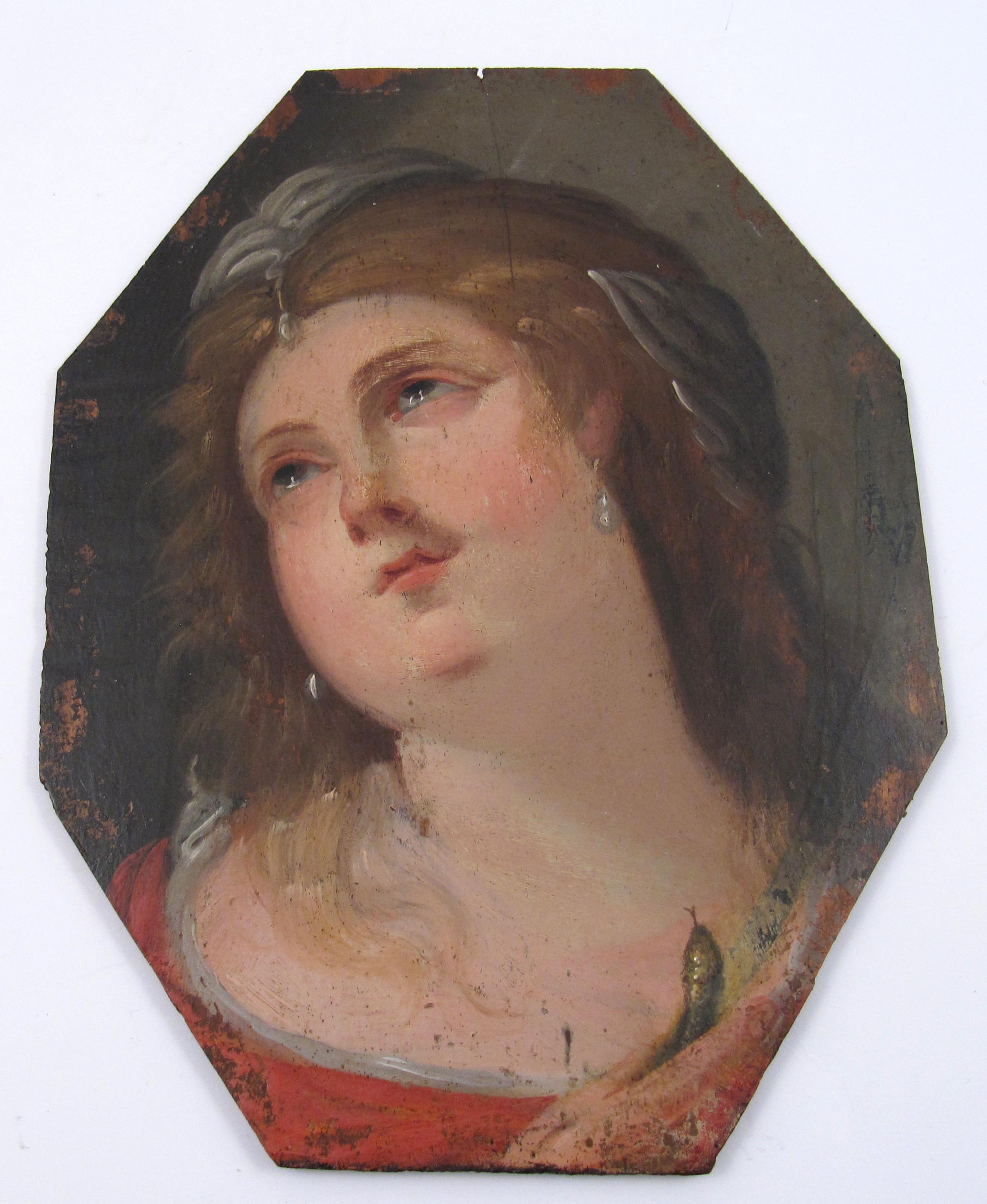 Guido Reni Follower – The Death of Cleopatra – 17th Century Italian School For Sale 6