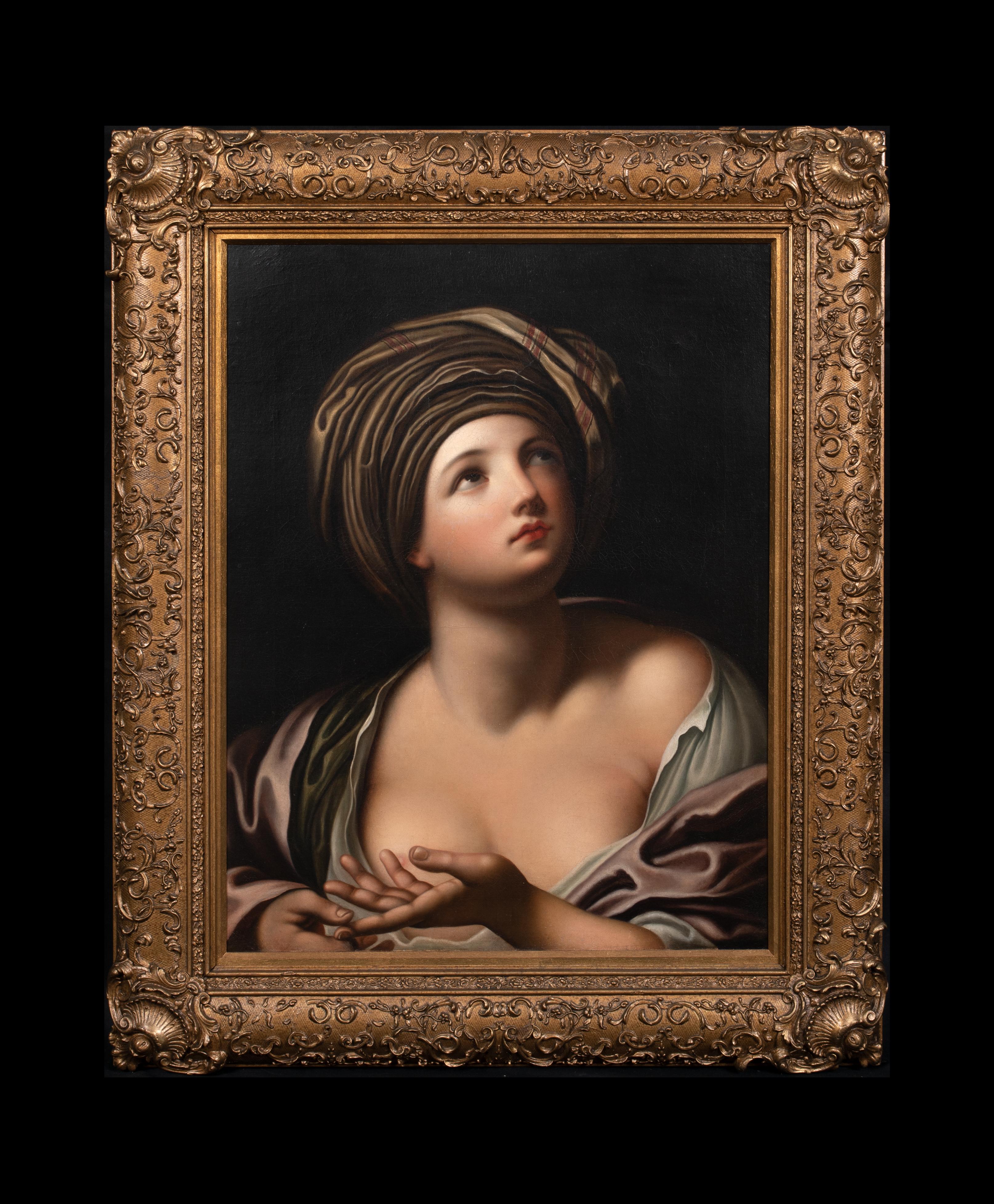 Sibilla, 18° secolo  SEGUACE DI GUIDO RENI (1575-1642) - Painting di Guido Reni