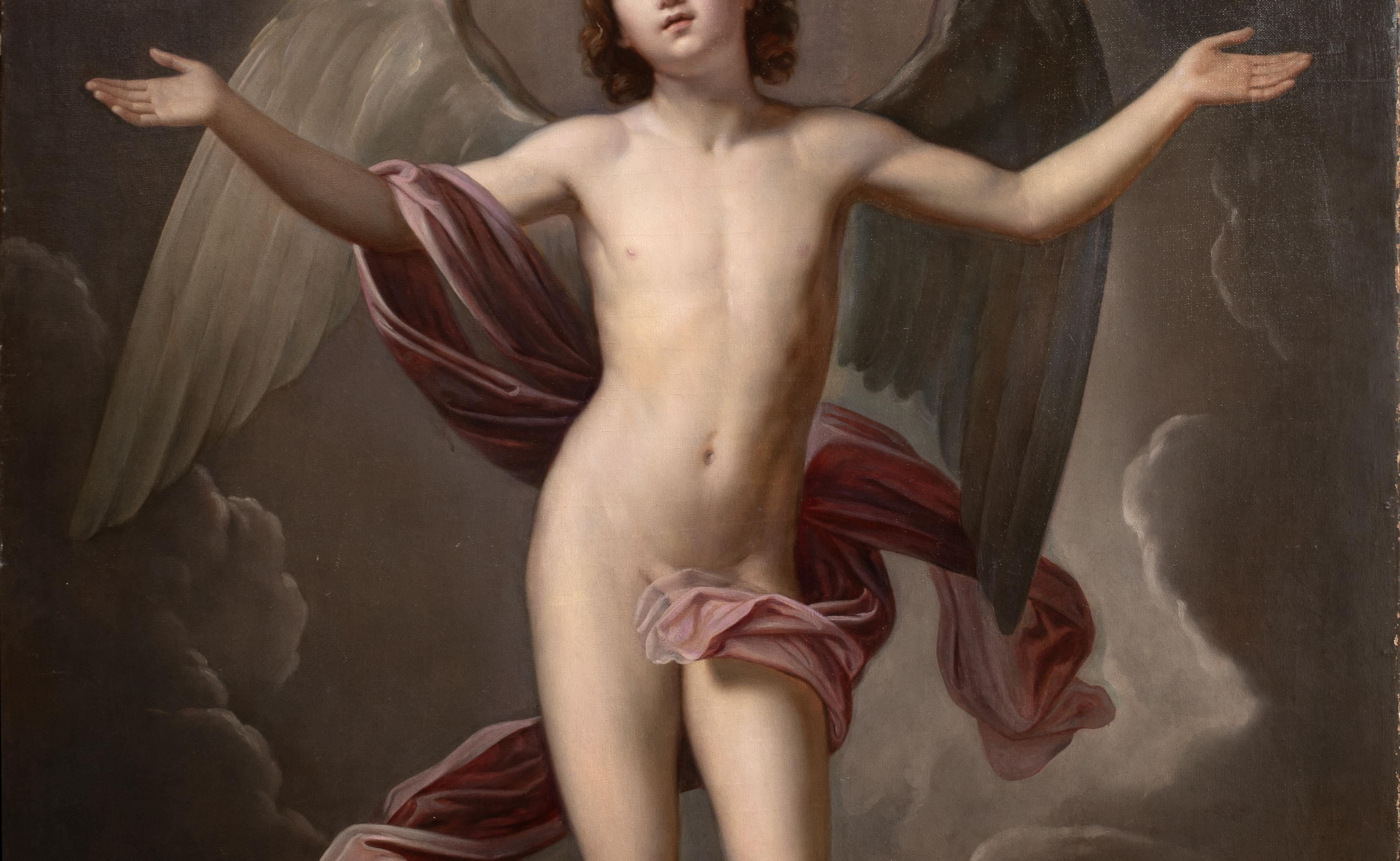 L'Arcangelo Gabriele, XVII secolo  bottega di Guido RENIS (1575-1642) in vendita 2