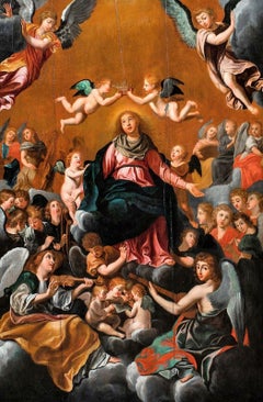 The Coronation Of The Virgin, 17th Century