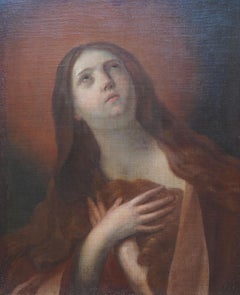 The Penitent Mary Magdalene - Old Master religious art portrait oil painting