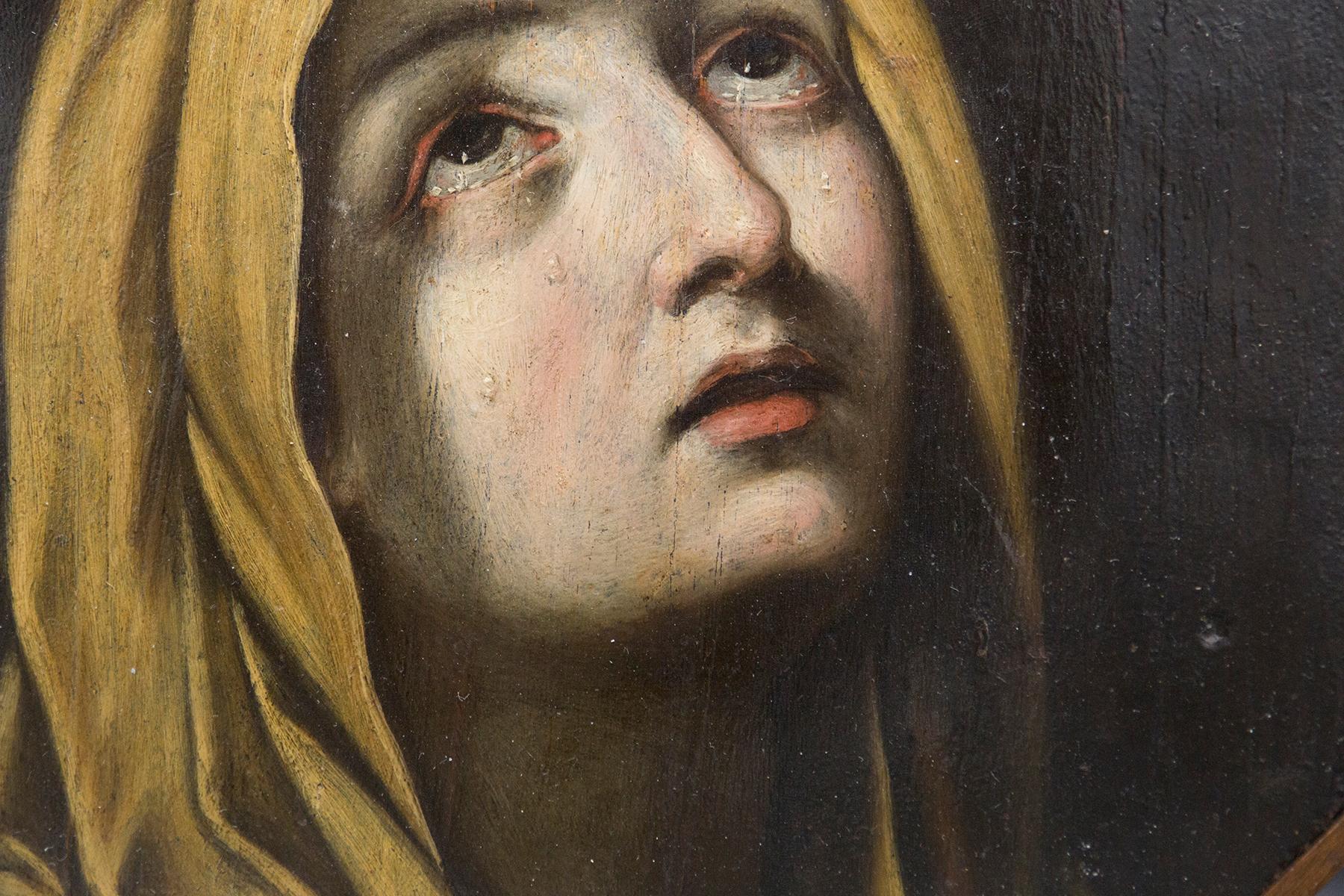 Guido Reni Panel Painting Madonna Addolorata 2