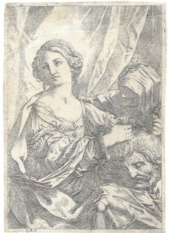 Judith Grasping The Head Of Holofernes... de Giovanni A. Sirani d'après Guido Reni