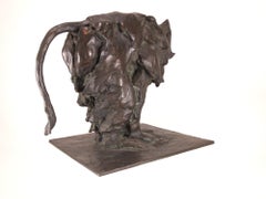 Guido Righetti Bronze Sacred Hamadryas Baboon (Model c. 1917)