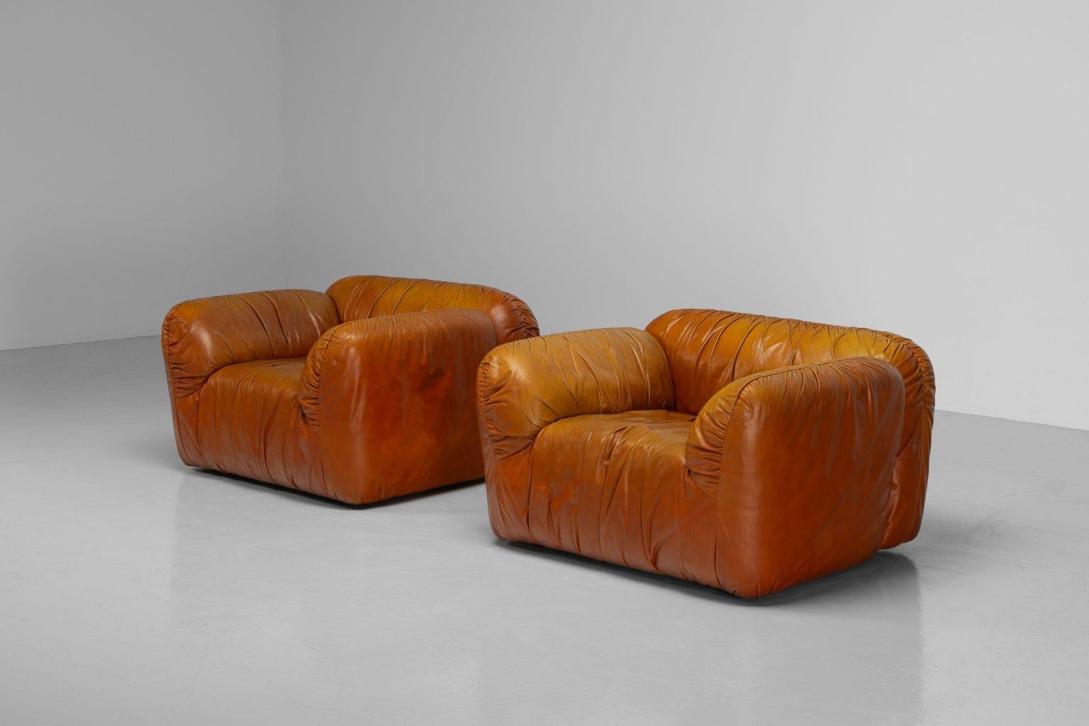 Sillas de salón Guido Rosati Nana Uvet Italia Años 70 en venta 3