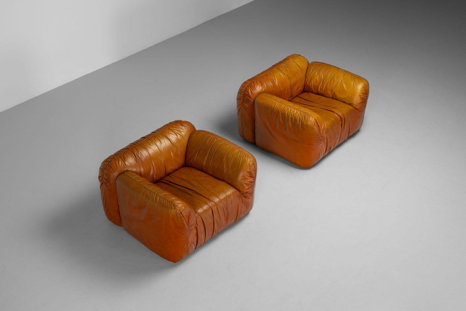 Sillas de salón Guido Rosati Nana Uvet Italia Años 70 en venta 5