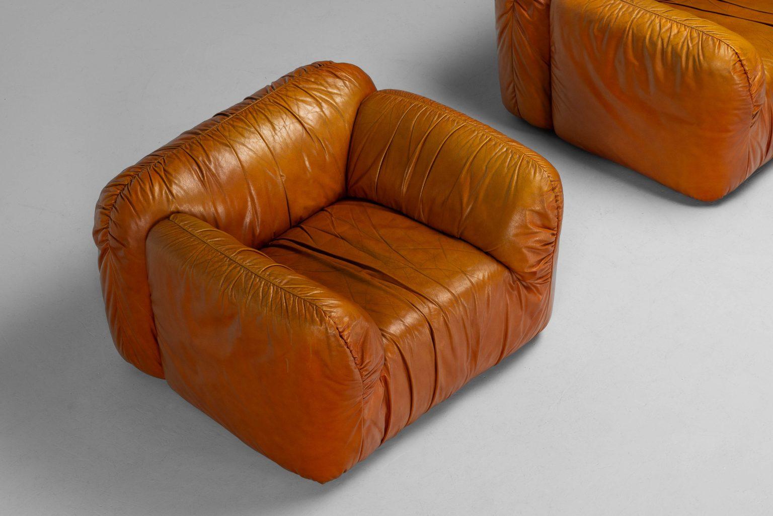 Sillas de salón Guido Rosati Nana Uvet Italia Años 70 en venta 9