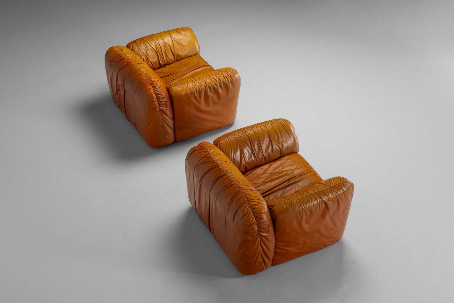 Sillas de salón Guido Rosati Nana Uvet Italia Años 70 en venta 10