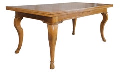 Guido Zichele Bloomingdales Italian Oak French Country Draw Leaf Dining Table