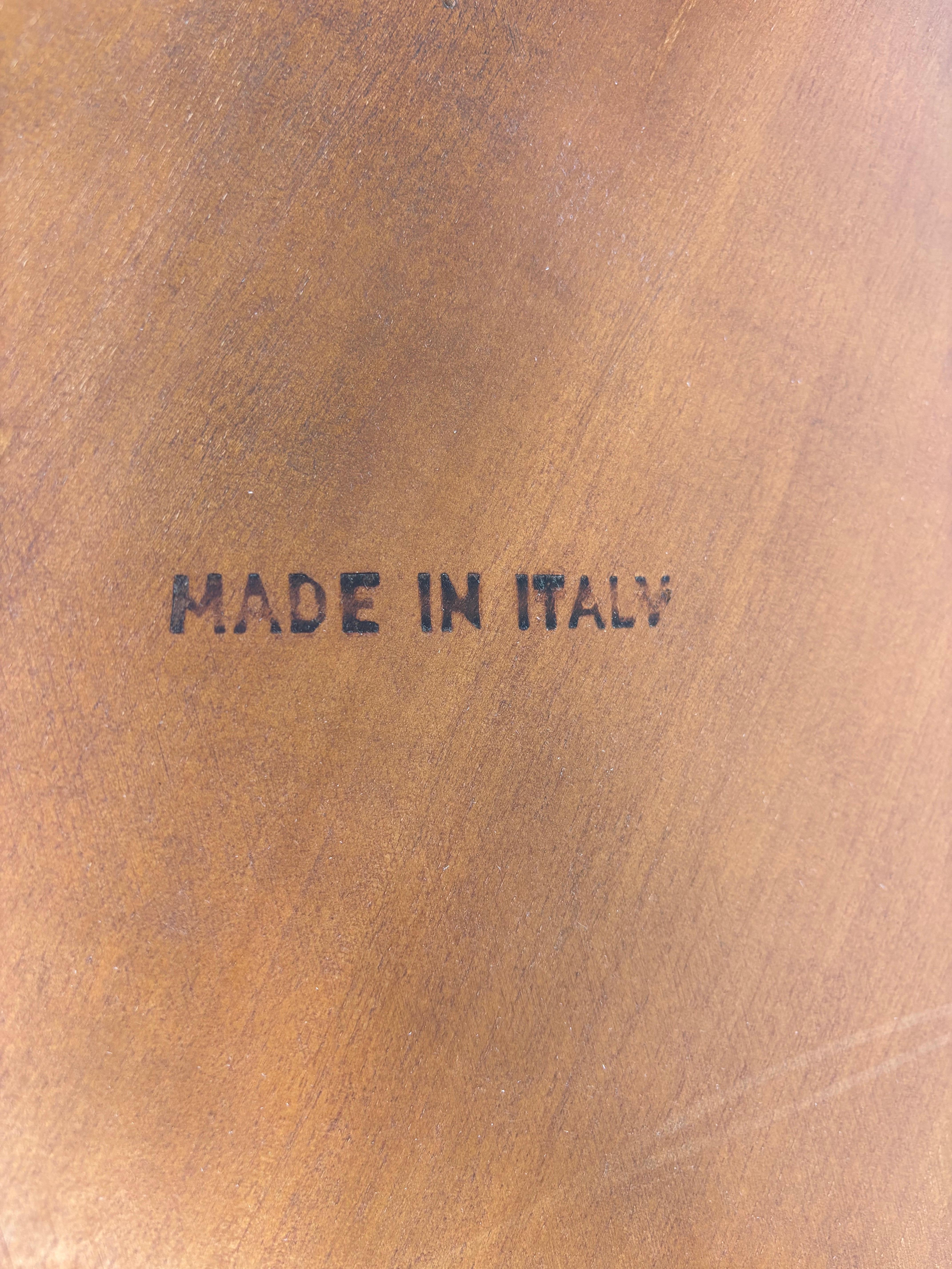 Guido Zichele pour Bloomingdale's Table d'appoint italienne à deux niveaux en vente 2