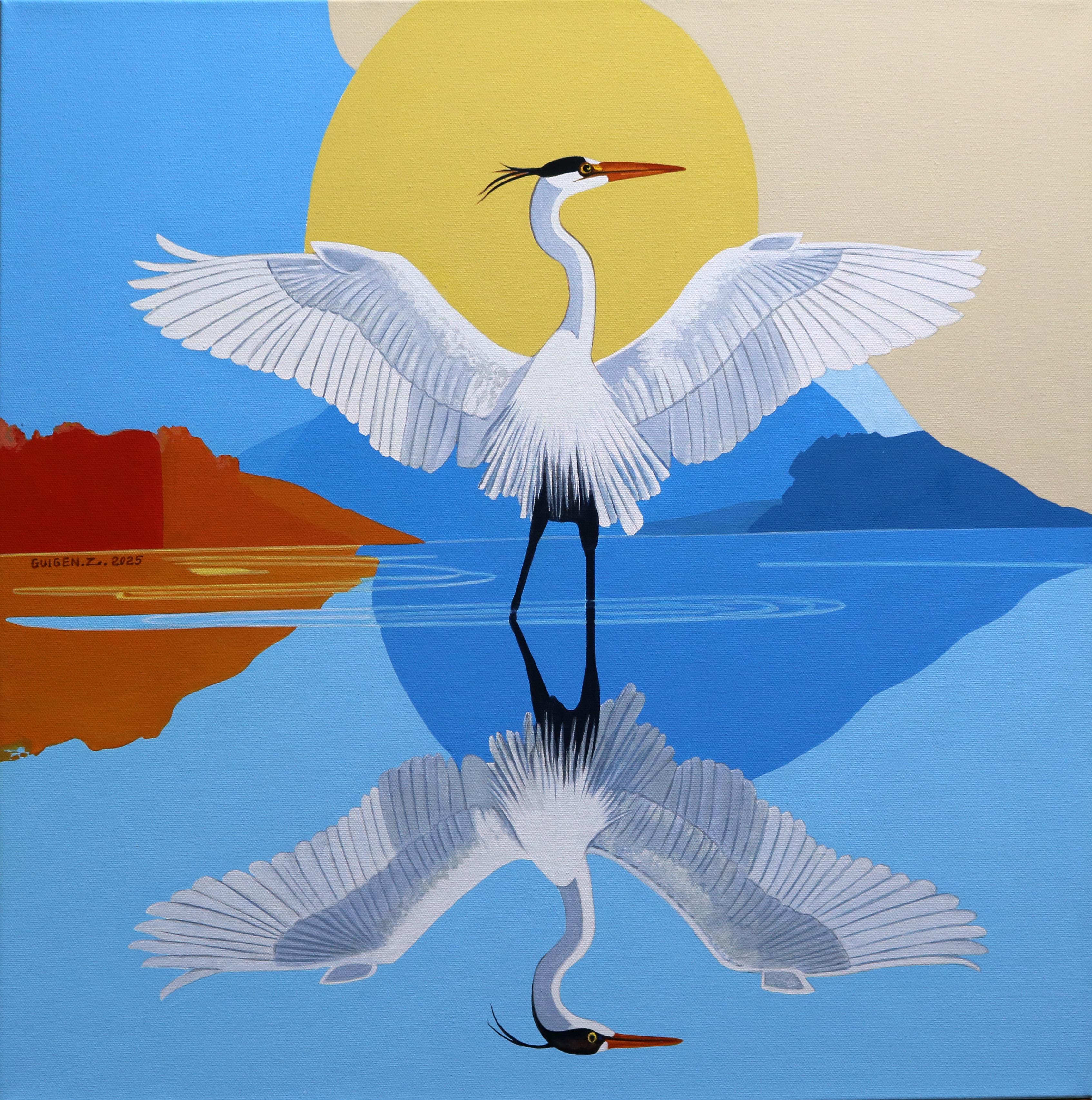 Bird, Perfect, Original Painting