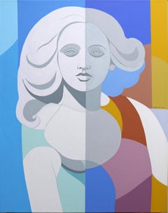 Deja Vu. Aphrodite & Monroe, Originalgemälde