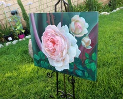 Rose & Thorns 3, Oil Painting