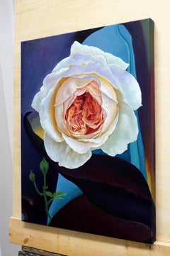 Rose. Trespassing 1, Oil Painting