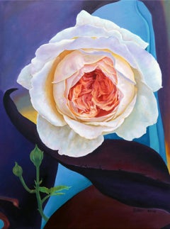 Rosa. Allanamiento 1, Pintura al óleo