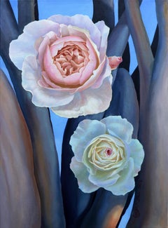 Rosa. Allanamiento 3, Pintura al óleo