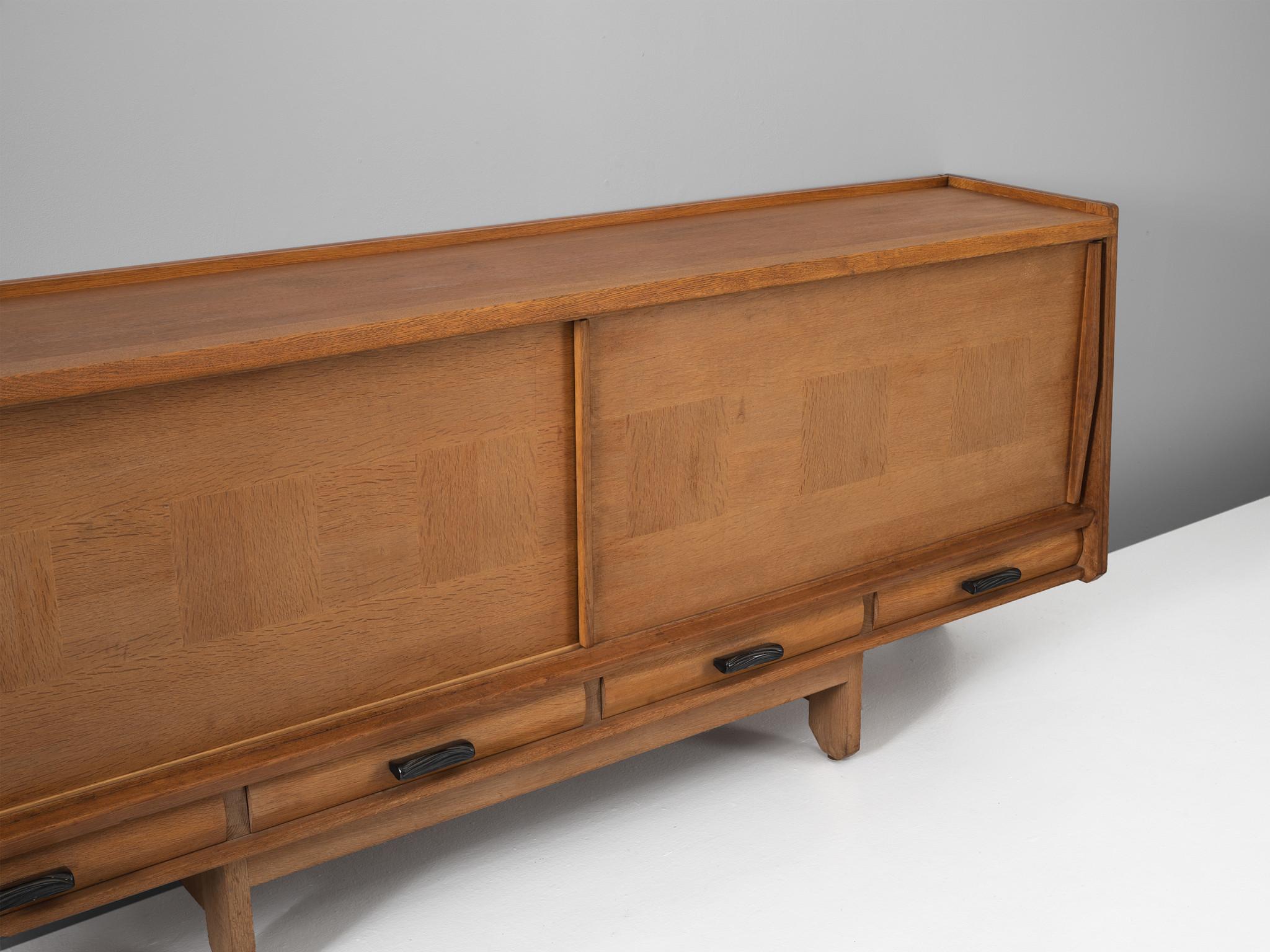 French Guilerme & Chambron Credenza in Oak