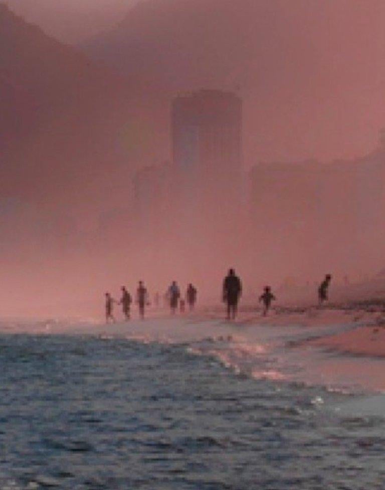 Lost In The Fog III,  From the Rio De Janeiro series  - Black Color Photograph by Guilherme Licurgo